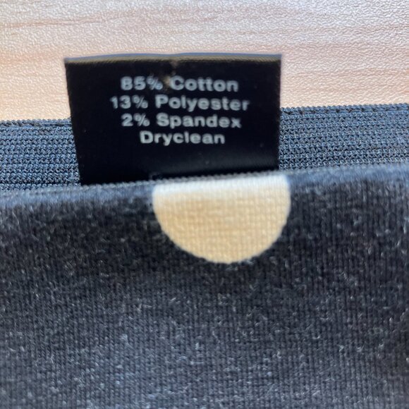 Ann Taylor Black and Tan Polka Dot Skirt Size M - Picture 3 of 5